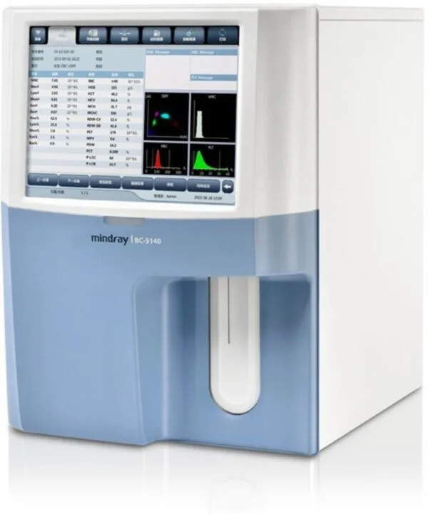Fully Automatic Agappe Diagnostics BC 5140 5 Part Hematology Analyzer - Image 2
