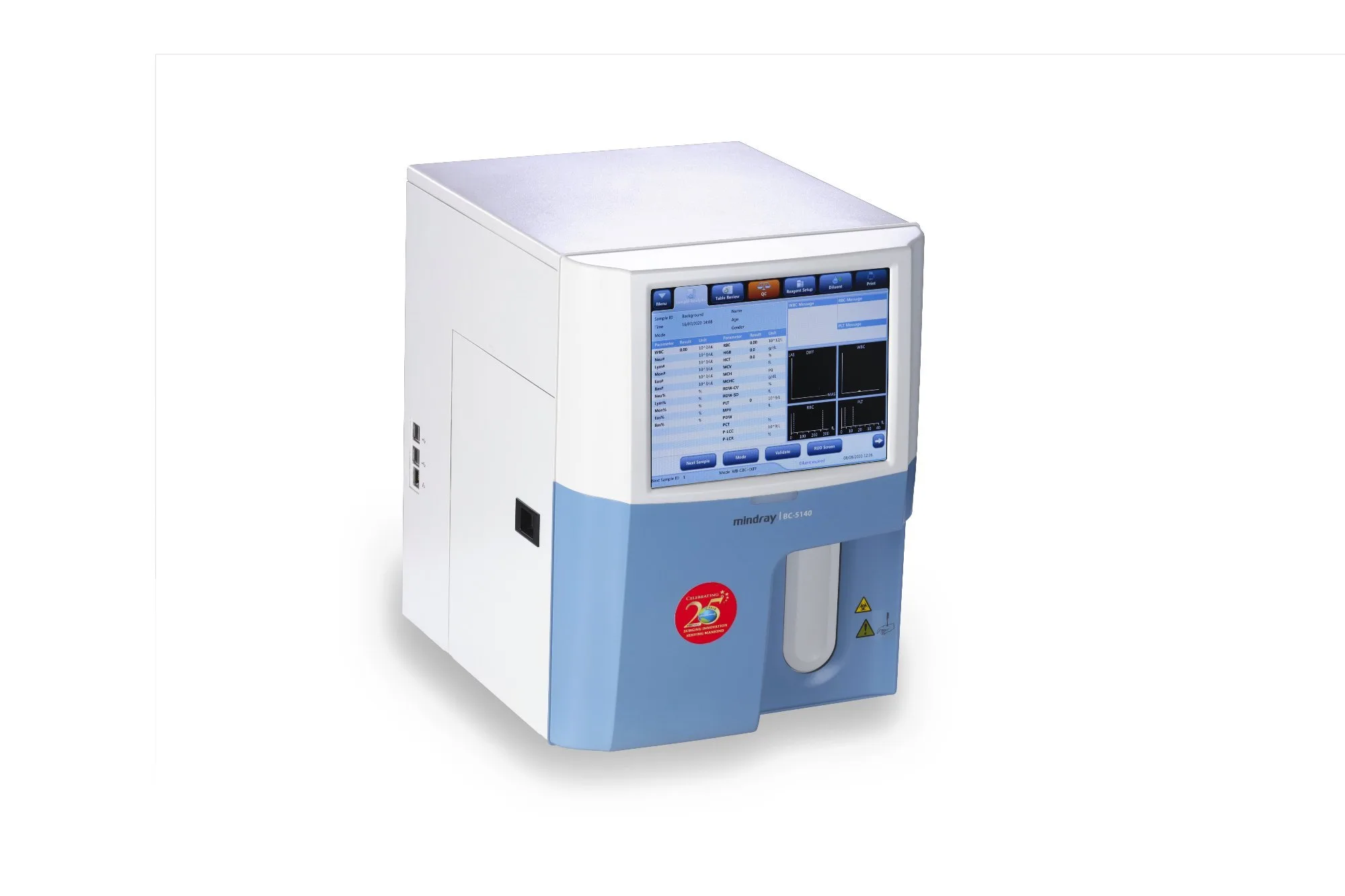 Fully Automatic Agappe Diagnostics BC 5140 5 Part Hematology Analyzer - Image 3
