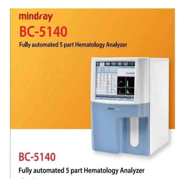 Fully Automatic Agappe Diagnostics BC 5140 5 Part Hematology Analyzer - Image 4